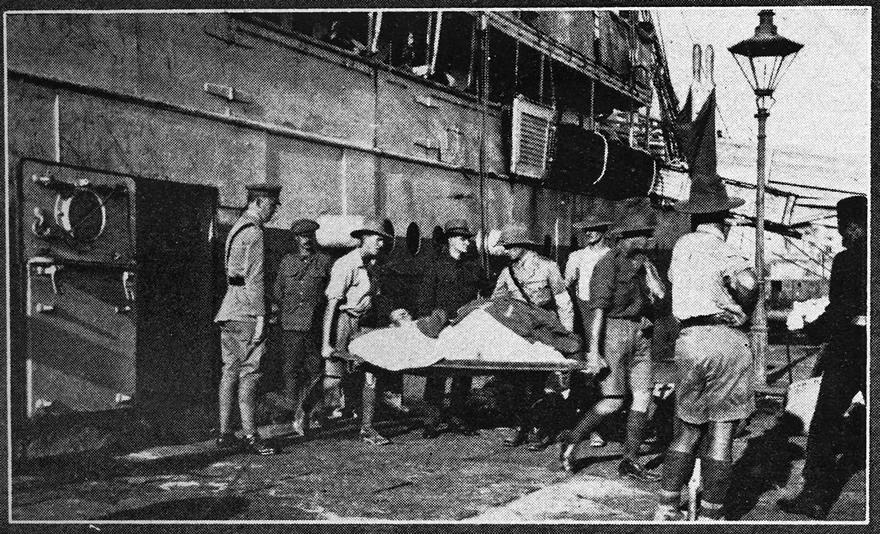 Discharging patients at Alexandria