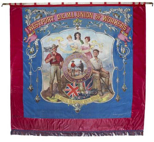 Trade union banner