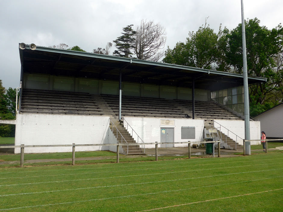 Taumata Park memorial grandstand