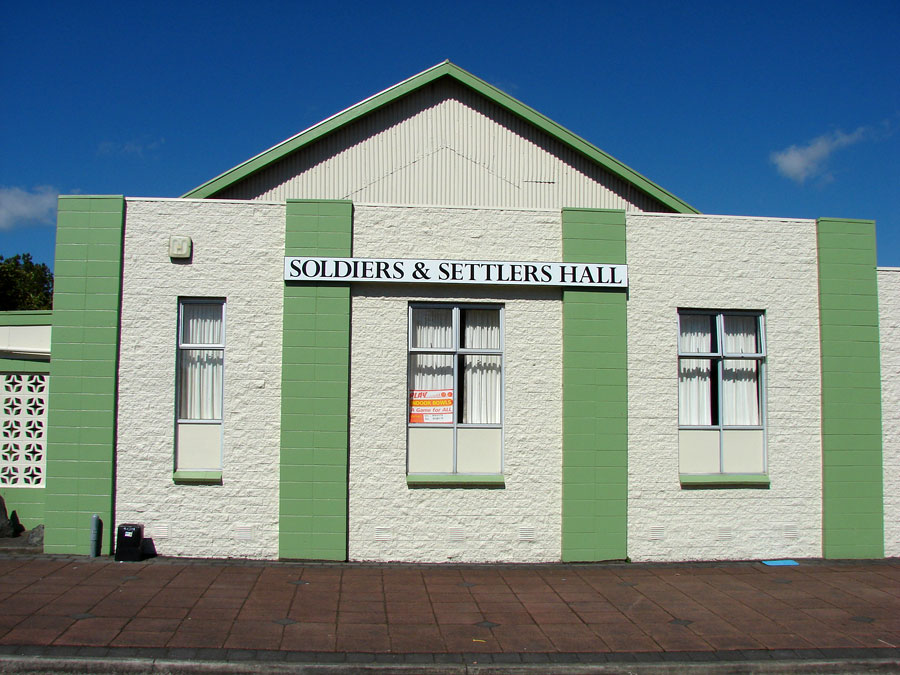 Taupiri Soldiers and Settlers Hall