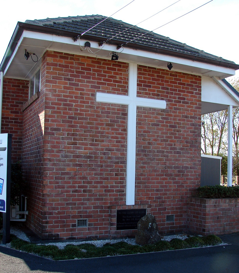 Moon memorial church, Te Uku